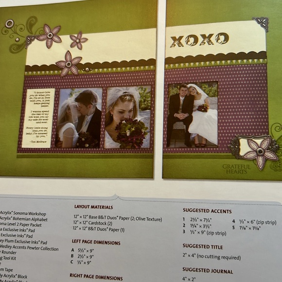 CTMH scrapbook packet - Picture 4 of 14